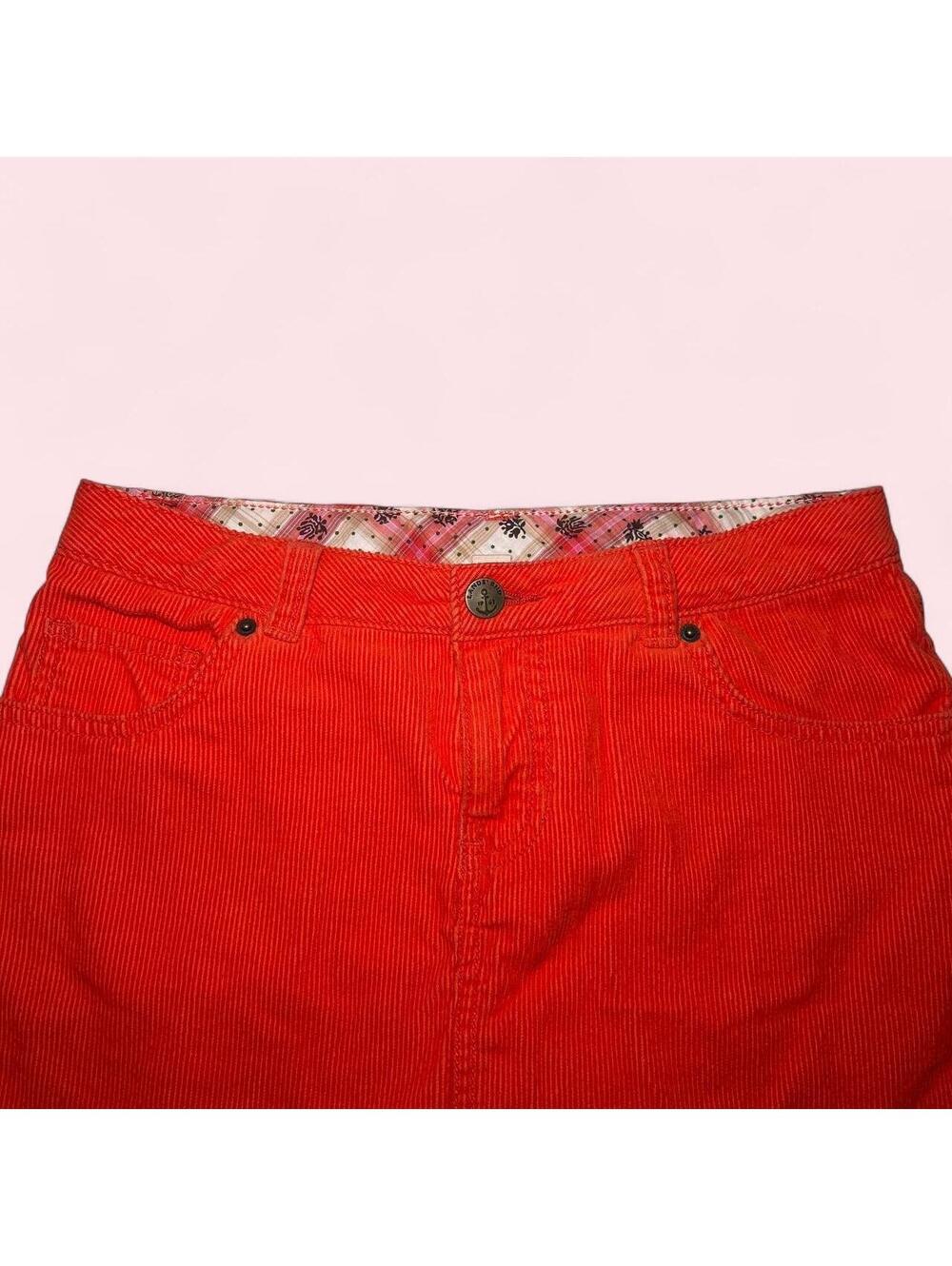 Land's End Y2K Orange Children's Skirt Size 12 - Picture 2 of 3